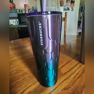 Starbucks mermaid tumbler